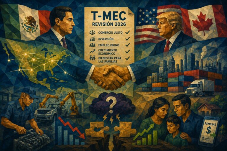 T-MEC entra en una etapa decisiva: revisión del tratado podría redefinir el futuro económico de México
