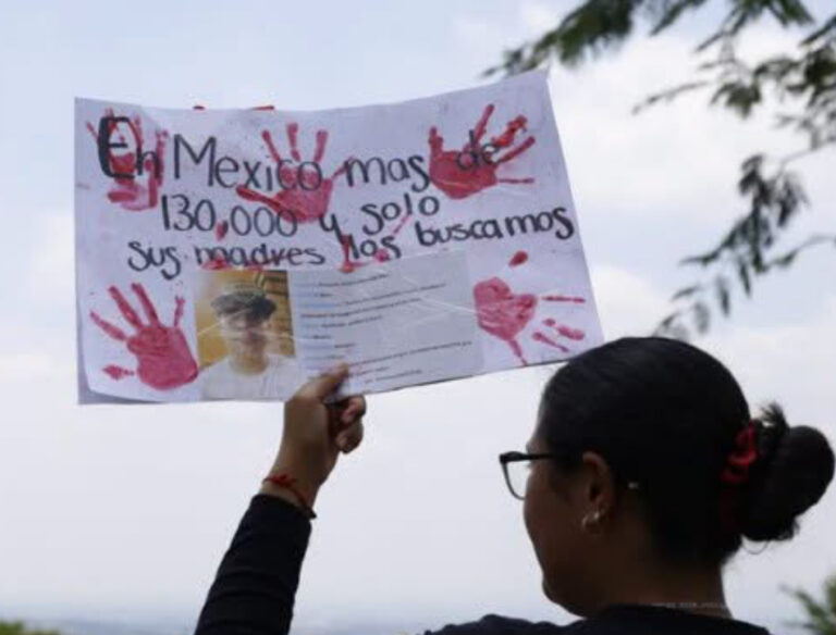 Mientras sigan las desapariciones, no podemos estar en paz