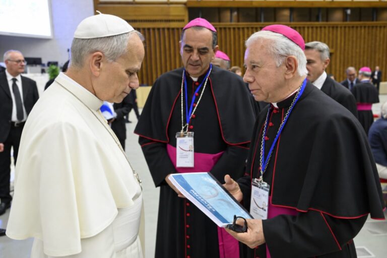 Más de 200 páginas con rostros de desaparecidos en México entrega la Iglesia al Papa León XIV